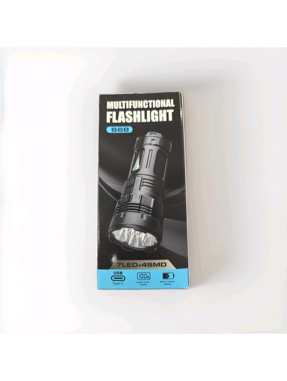 Multifunctional Flashlight S68 7 LED